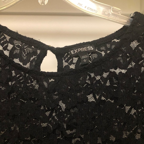 Express All Lace Top - Picture 2 of 3
